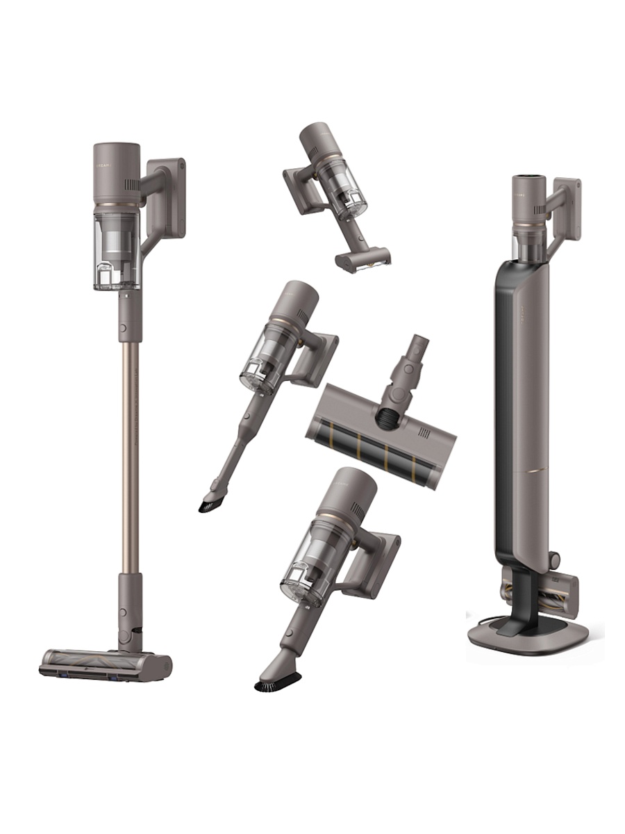 Пылесос вертикальный Dreame Z10 Station (481 Вт, контейнер 0.5 л), серый-4