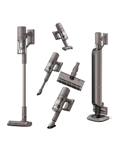 Пылесос вертикальный Dreame Z10 Station (481 Вт, контейнер 0.5 л), серый-5
