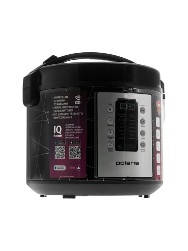 Мультиварка Polaris PMC 5020 Wi-Fi IQ Home (5 л / 750 Вт / 45 программ / поддержание тепла, отложенный старт / управление со смартфона)-1