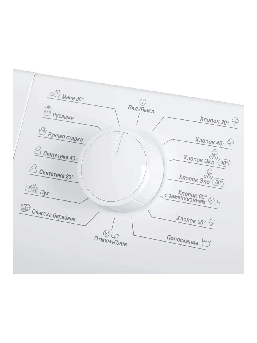 Стиральная машина Beko WRS5511BWW (36.5см / 5кг / 1000об / OptiSense® / A)