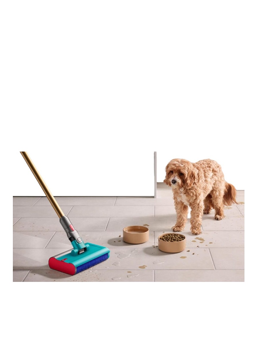 Пылесос Dyson V15s Detect Submarine EU, yellow/nickel