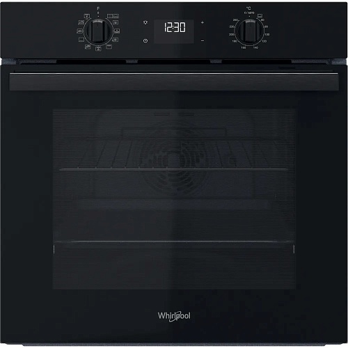 Духовой шкаф Whirlpool OMR58CR1B (71 л / до 250 °C / Чёрный, стекло / каталитич зад. стенка / Гриль / Телескоп. напр. / A+)-0