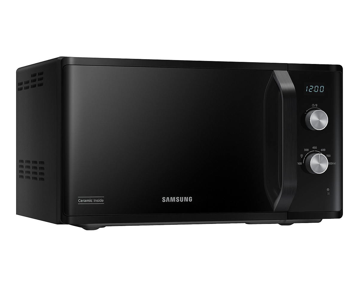 Микроволновая печь Samsung MS23K3614AK (23 л, 800 Вт, переключатели поворотный механизм, дисплей, черный)