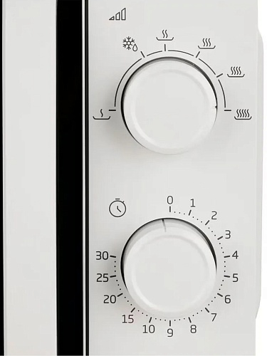 Микроволновая печь Beko MOC20100W1 (20 л, 700 Вт, поворотные переключатели, черный)-3