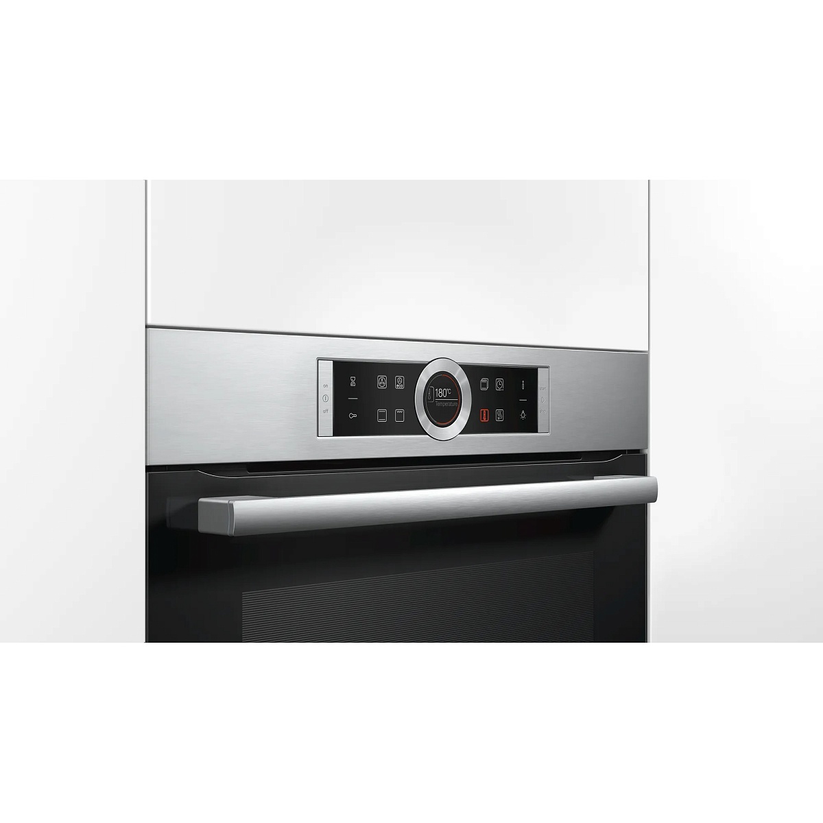 Духовой шкаф Bosch HBG634BS1 (Serie8 / нерж / EcoClean Direct / TFT-дисплей / SoftMove / 4D-HotAir)