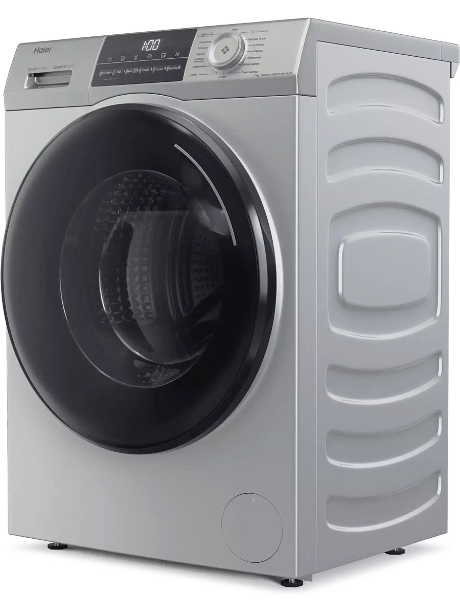 Стирально-сушильная машина Haier HWD70-BP14929S (52,5см / 7/4кг / 1400об / пар / инвертор / ABT / i-Refresh )-0