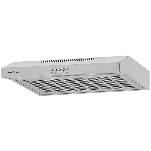 Вытяжка KRONA ERMINA 500 inox PB (455 м³/ч / 80 Вт / LED Освещение 1x1,5 Вт / ширина - 49,6 см / нерж. сталь)
