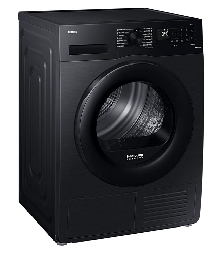 Сушильная машина с тепловым насосом Samsung DV90CGC2A0ABLE (65см / 9кг / HygieneCare / Air Refresh / OptimalDry / Wi-Fi / Чёрный)-0