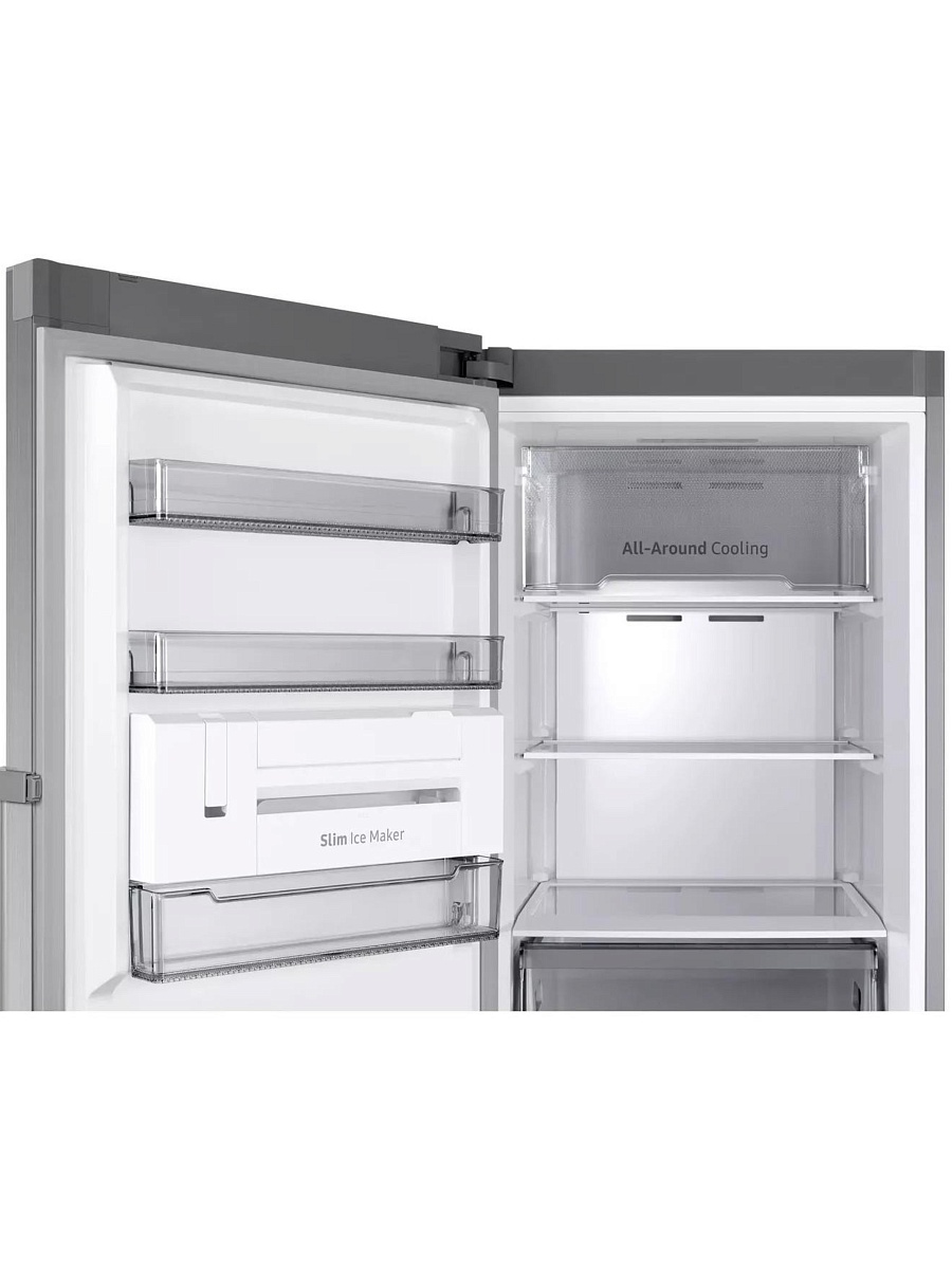 Морозильная камера Samsung RZ32C7BFES9 (Объем - 323 л / Высота - 186см / A++ / Нерж. сталь / NoFrost / Wi-Fi)