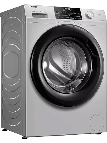 Стиральная машина Haier HW60-BP12959ASE (45,4см / 6кг / 1200об / пар / Smart Dual Spray / Wi-Fi (Evo) / Invertor / A+++ / Серебро)-1