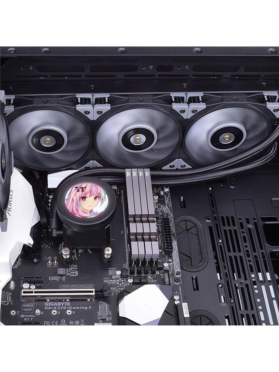 Водяное охлаждение Thermaltake TOUGHLIQUID Ultra 360 для Intel LGA 1700/2066/2011-3/1200/115x и AMD AMx/FMx, черный