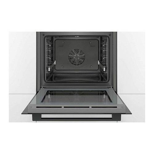 Духовой шкаф Bosch HBG5370B0 (Serie6 / 71 л / до 275 °C / чёрное стекло / Гриль / Телескоп. напр. (x1) / EcoClean Direct задняя стенка / SoftClose /A)-4