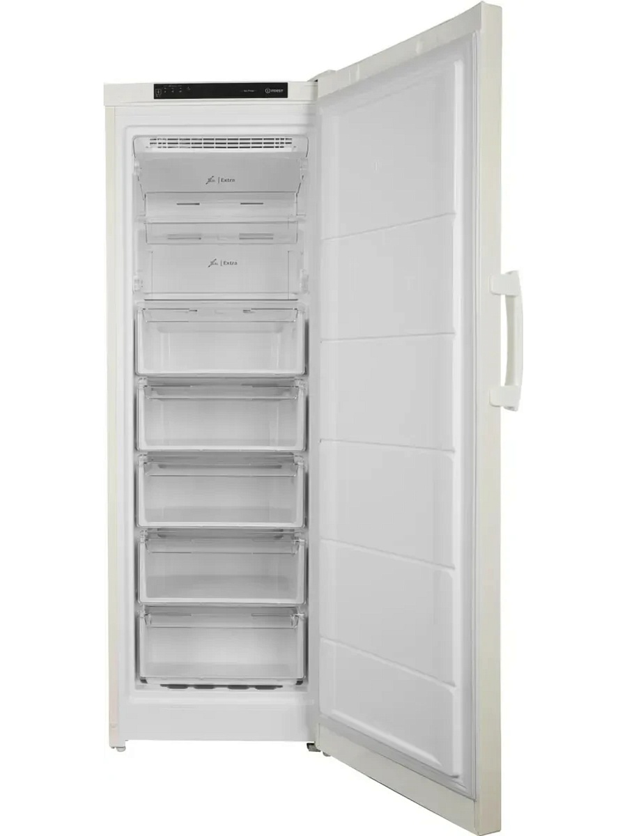 Морозильная камера Indesit DFZ 5175 E (Объем - 250 л / Высота - 175 см / А / Бежевый / NoFrost)