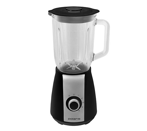 Блендер настольный Polaris PTB 0511G (1000 Вт / скоростей 5 / 1,5 л / стакан / материал кувшина - стекло / импульсный режим / нож 6-лепестковый)-0