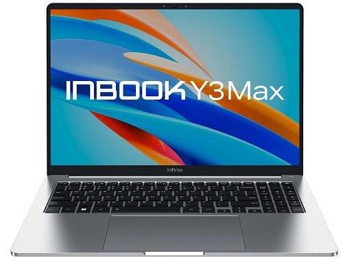 Ноутбук Infinix Inbook Y3 MAX YL61A5 (AMD Ryzen 7 5825U 2.0GHz/16"/1920x1200/16GB/512GB SSD/AMD Radeon RX Vega 8/W11H/Silver/RUS keyb)