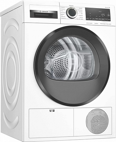 Сушильная машина с тепловым насосом Bosch WQG241AKPL (Serie6 / 61,3см / 9кг / AutoDry / SensitiveDrying / SoftDry / AntiVibration Design / А+++)-0