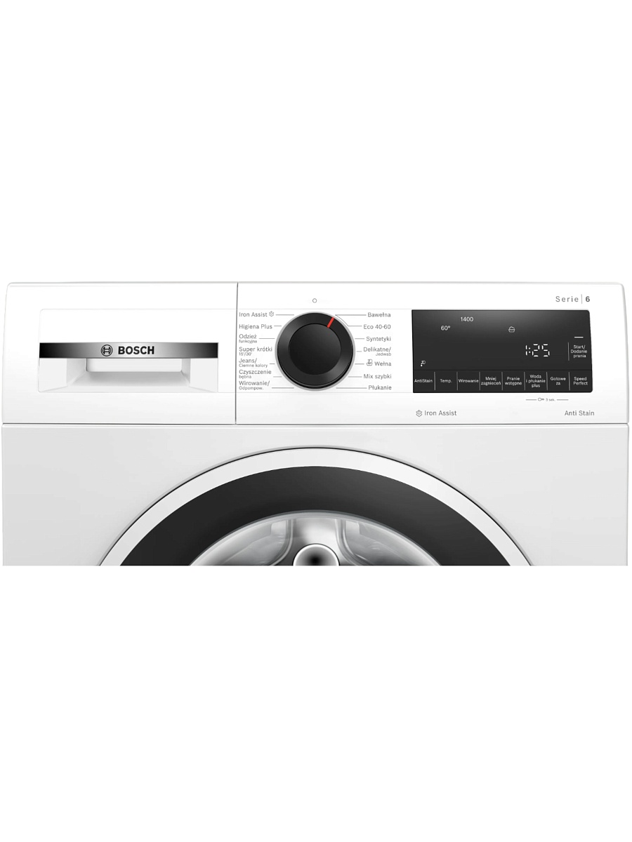 Стиральная машина Bosch WGG254ZGPL (Serie6 / 58,8см / 10кг / 1400об / SpeedPerfect / Iron Assist / EcoSilence Drive / AntiStain / A+++)-2