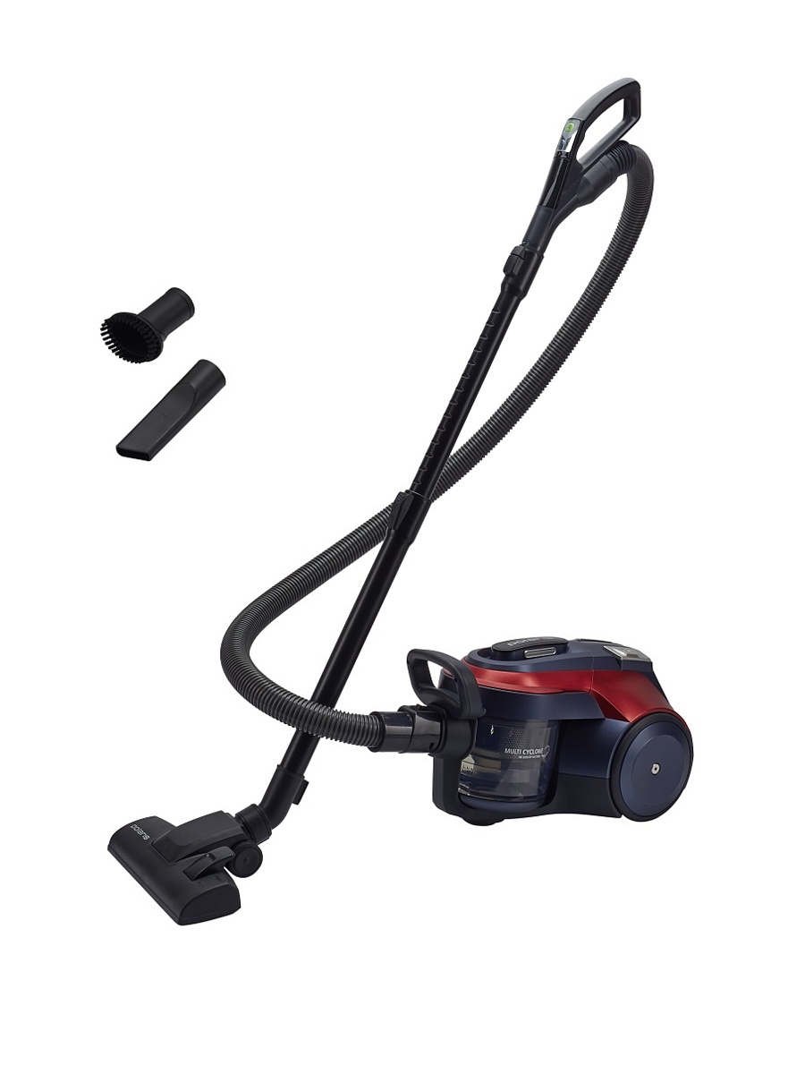 Пылесос Polaris PVC 2003Ri (2000/500 Вт, контейнер, 2,5л, ручка с управлением, красный)-0
