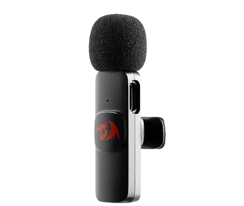 Петличный микрофон Redragon Athan GM93 USB-C,петличка,2.4G