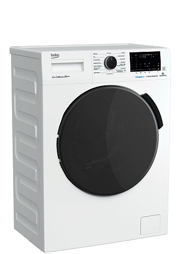 Стиральная машина Beko WSPE6H616W (44см / 6,5кг / 1200об / пар SteamCure™ / HomeWhiz®(Bluetooth) / Инверторный мотор ProSmart™ / A+++)