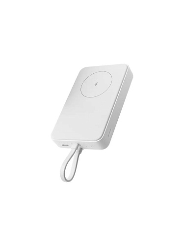 Внешний аккумулятор Xiaomi 33W Magnetic Power Bank 10000mAh, встроенный кабель, белый
