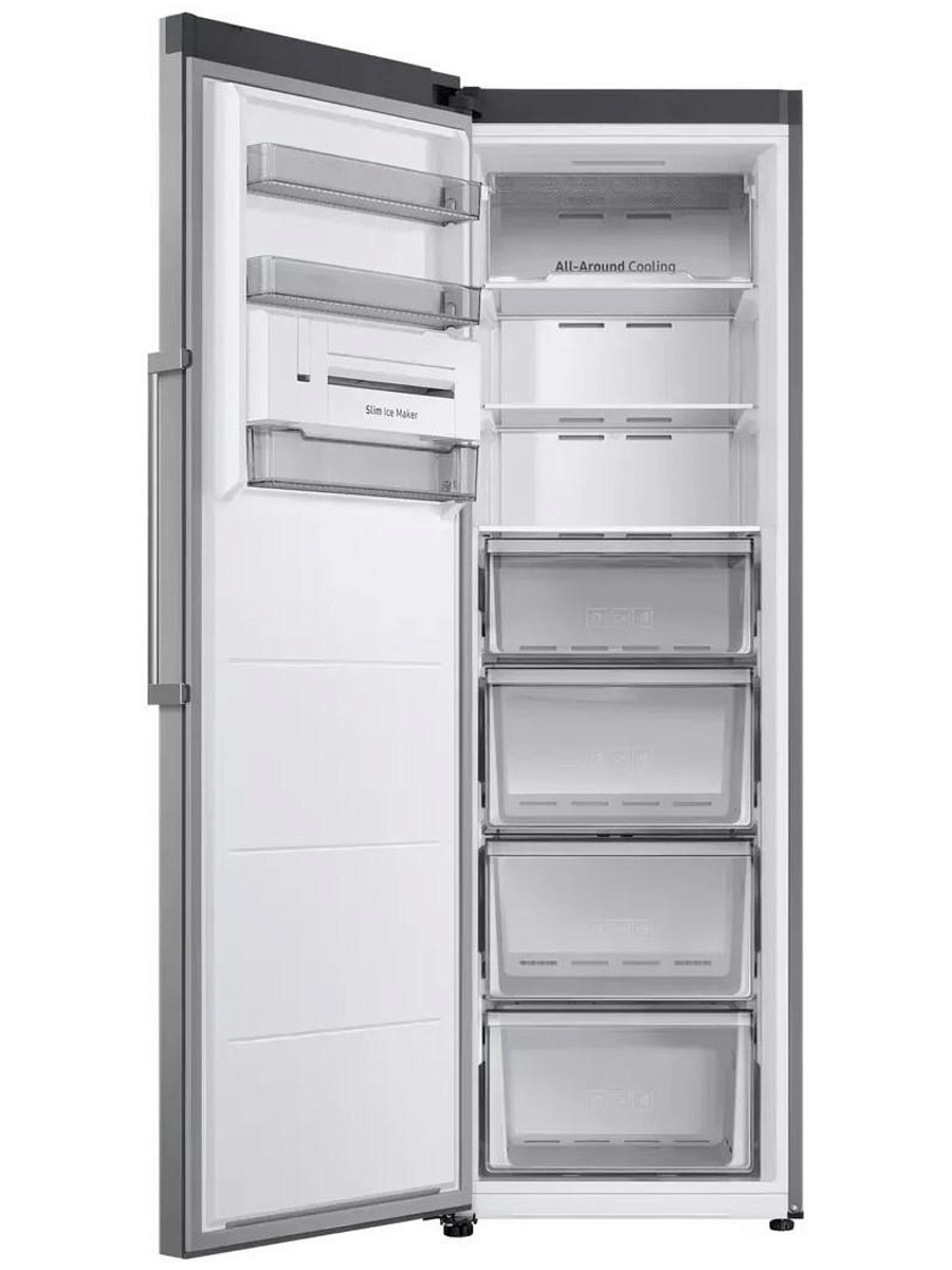 Морозильная камера Samsung RZ32C7BFES9 (Объем - 323 л / Высота - 186см / A++ / Нерж. сталь / NoFrost / Wi-Fi)