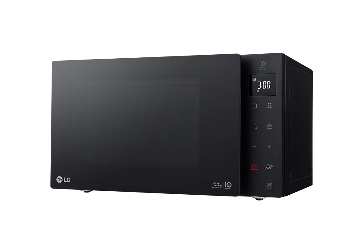 Микроволновая печь LG MS2535GIB (25 л, 1150 Вт, переключатели сенсор, чёрный, NeoChef™, EasyClean, Smart Inverter)