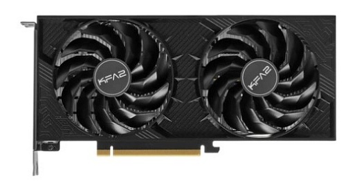 Видеокарта KFA2 GeForce RTX4060 CORE Black 2*fan GDDR6 1830(2490)/17000MHz 1*HDMI, 3*DisplayPort