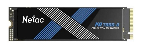 SSD M.2 накопитель 2 ТБ Netac NV7000-Q NVMe PCI-E 4.0 x4, QLC, R7100/W6200 МБ/с, 2280, 1280 TBW (NT01NV7000Q-2T0-E4X)