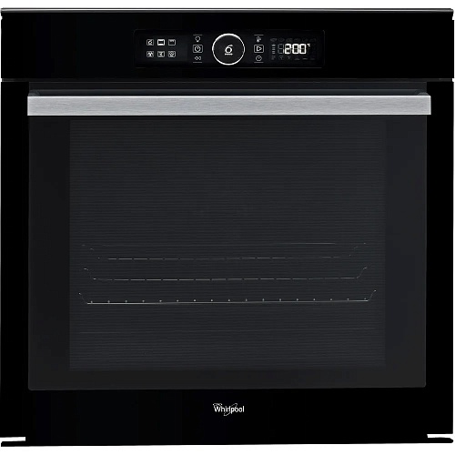 Духовой шкаф Whirlpool AKZM 8421 H NB (73 л / до 250 °C / Чёрный, стекло / Гидролиз / Гриль / Телескоп. напр. / сенсорный экран / SoftClosing / A+)-0