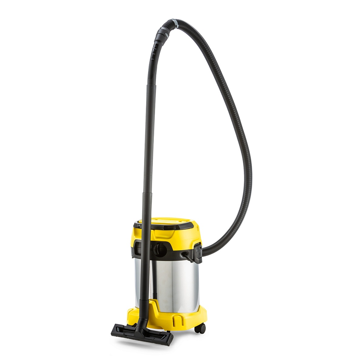 Пылесос Karcher WD 3 S V-19/4/20 1.628-141.0 (1000 Вт, мусоросборник 19 л, желтый/нерж.сталь)