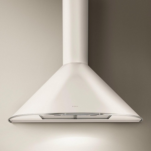 Вытяжка каминная Elica TONDA WH F/60 (900 м³/ч / 146 Вт / LED освещение 2 x 3 Вт / ширина - 59.8 см / белый)-0
