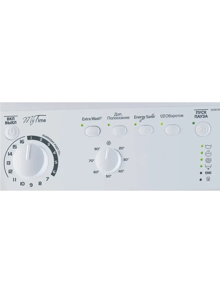 Стиральная машина Indesit EWSB 5085 CIS (42 см / 5кг / 800об / Extra Wash / A)