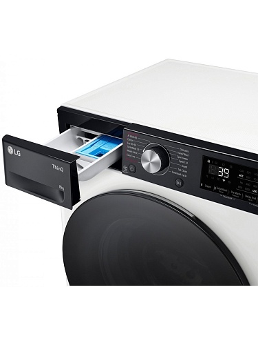 Стиральная машина LG F2WR708S2H (47.5см / 8кг / 1200об / пар / добавление белья / AI DD ™ / TurboWash™ 360˚ / Wi-Fi / Inverter Direct Drive / A+++)-9