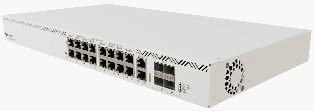 Коммутатор Mikrotik CRS320-8P-8B-4S+RM-0
