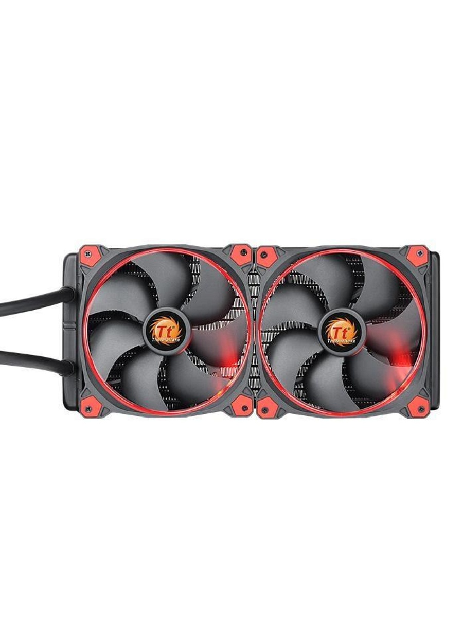 Водяное охлаждение Thermaltake Floe Riing Red 280 Premium Soc-1700/AM5/AM4/1151/1200  CL-W138-PL14RE-A 