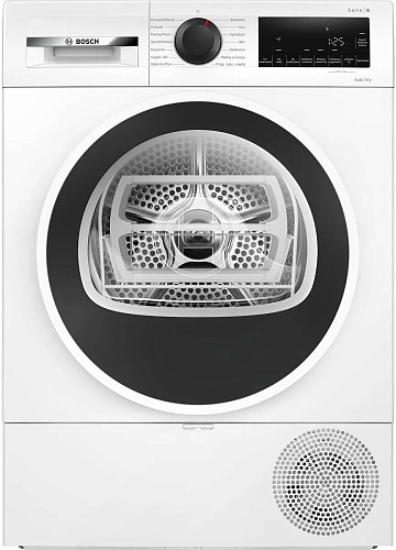 Сушильная машина с тепловым насосом Bosch WQG233DGPL (Serie6 / 61,3см / 8кг / AutoDry / EasyClean / DrainSet / AntiVibration Design / А+++)-0