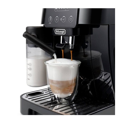 Кофемашина DeLonghi Magnifica Start ECAM220.60.B (кофе зерновой, молотый/ 1450 Вт/ 1.8 л/ автоматический капучинатор/ 4 напитка)-2