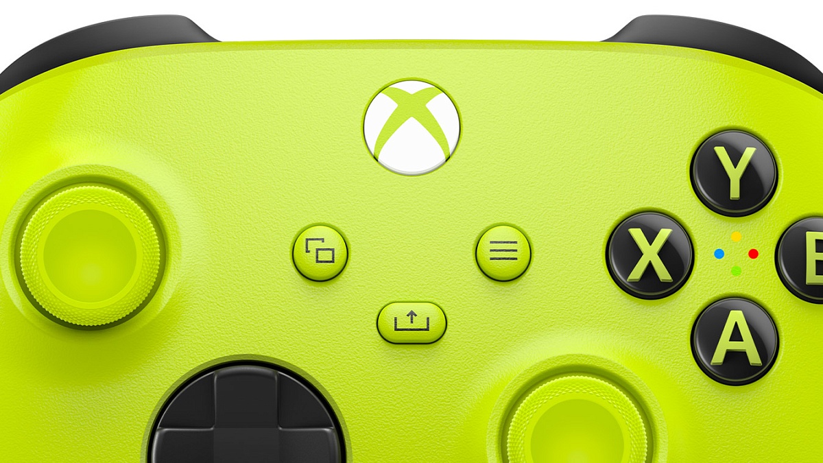 Геймпад Microsoft Xbox Wireless Controller Electric Volt (QAU-00022)
