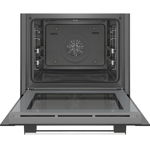 Духовой шкаф с добавлением пара Bosch HRA334YB0 (Serie 4 / 71 л / до 275 °C / Чёрное стекло / Гриль / Телескоп. напр. (x1) / EcoClean Direct / A)-2