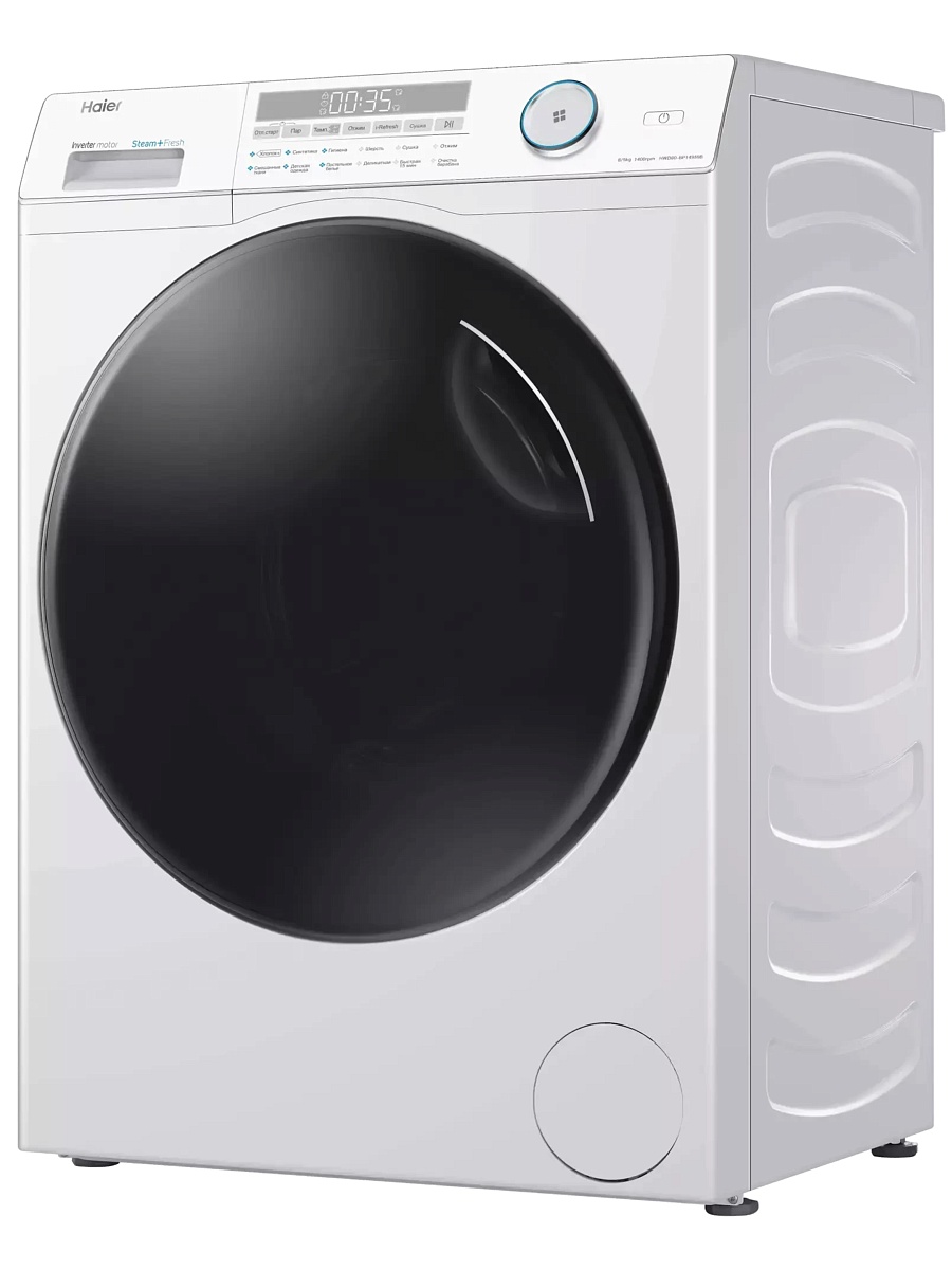 Стирально-сушильная машина Haier HWD80-BP14959B (53,5см / 8/5кг / 1400об / инвертор / i-Refresh)