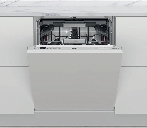 Машина посудомоечная встраиваемая 60 см Whirlpool WIO 3O26 PL (14 комплектов / 3 полки / расход воды - 9,5 л / 6th Sense / PowerClean Pro / А++)