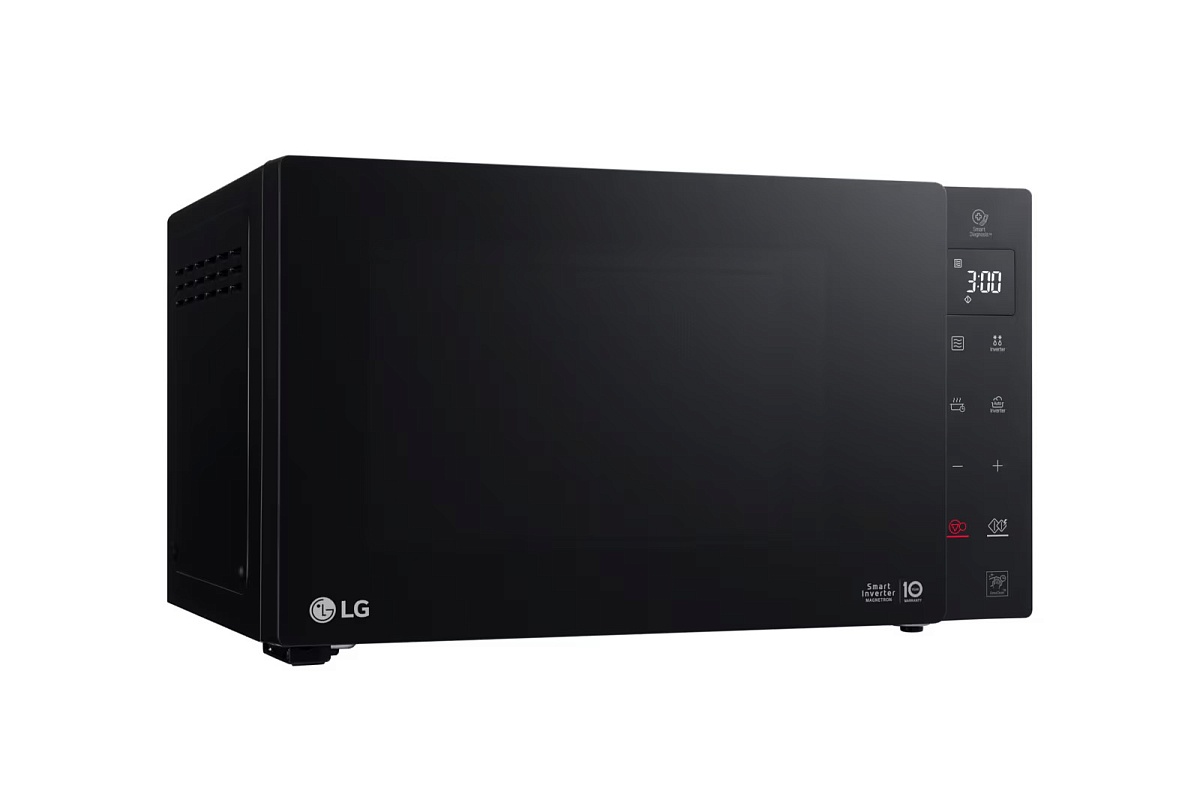 Микроволновая печь LG MS2535GIB (25 л, 1150 Вт, переключатели сенсор, чёрный, NeoChef™, EasyClean, Smart Inverter)