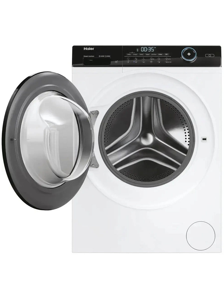Стиральная машина Haier HW80-B14959TU1 (I-Pro Series 5 / 51 см / 8кг / 1400об / пар / Smart Dual Spray / Direct Motion / Wi-Fi + BLE / A+++)