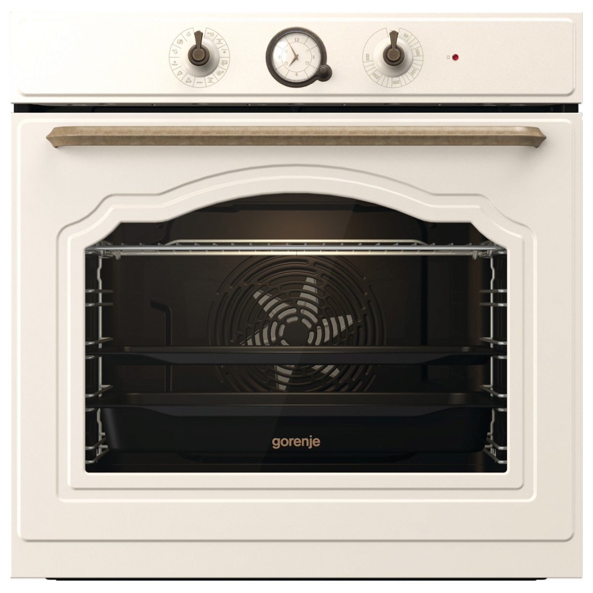 Духовой шкаф Gorenje BOS67371CLI (Classic / Бежевый / SilverMatte / GentleBake / AirFry / AquaClean / CompactDoor)