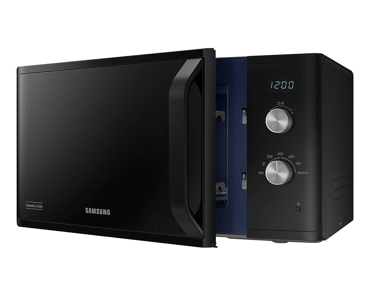 Микроволновая печь Samsung MS23K3614AK (23 л, 800 Вт, переключатели поворотный механизм, дисплей, черный)