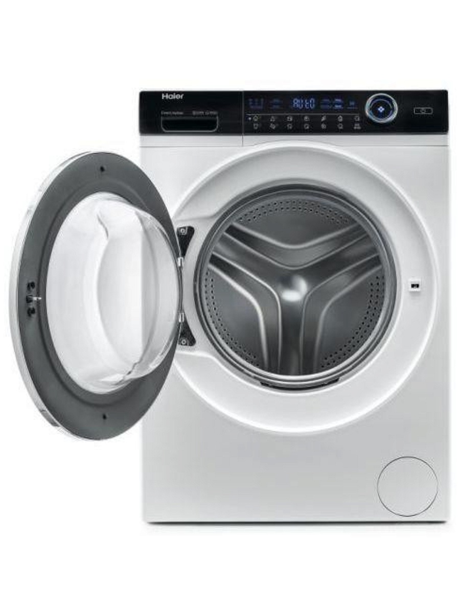 Стиральная машина Haier HW80-B14979 (I-Pro Serie7 / 55 см / 8кг / 1400об / пар / Smart Dual Spray / Direct Motion / A+++)