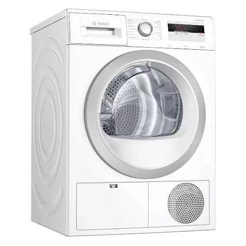 Сушильная машина с тепловым насосом Bosch WTH850K7PL (Serie4 / 61,3см / 7кг / TouchControl / AutoDry / AntiVibration Design / А++)-0