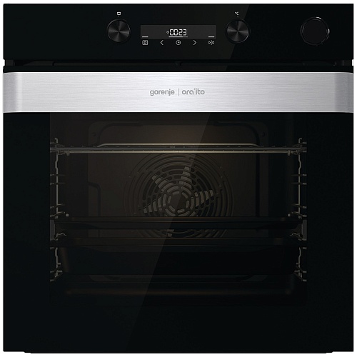 Духовой шкаф с добавлением пара Gorenje BSA6737ORAB (Ora Ïto 2/ Чёрный/ SilverMatte / IconLED / AirFry / AquaClean / GentleBake / каталитич /телескоп)-2