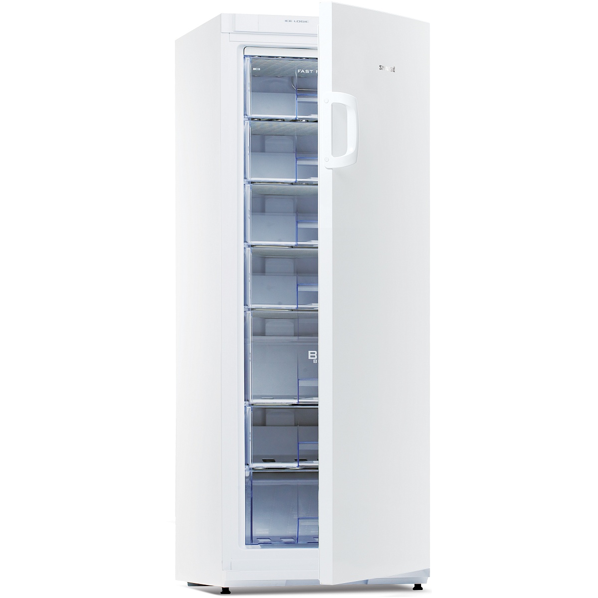 Морозильная камера Snaige F27SM-T1000F1 (Ice Logic / Объем - 248 л / Высота - 163см / A+ / Белый / статическая система)